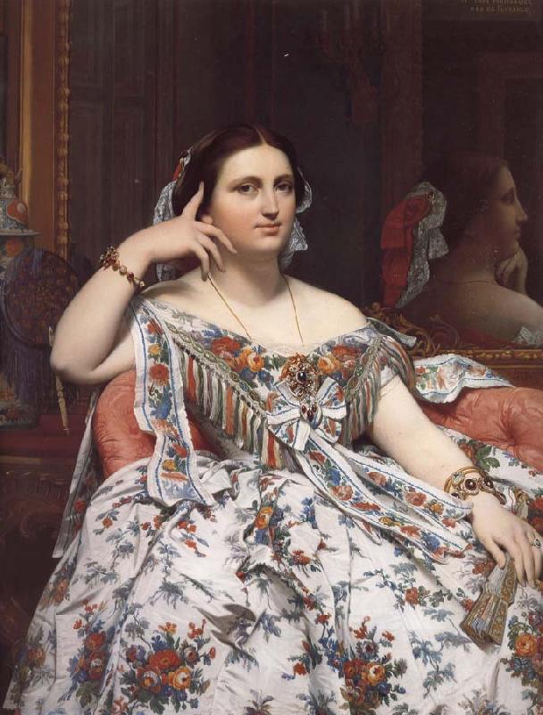 Jean-Auguste Dominique Ingres Madame Moitessier China oil painting art